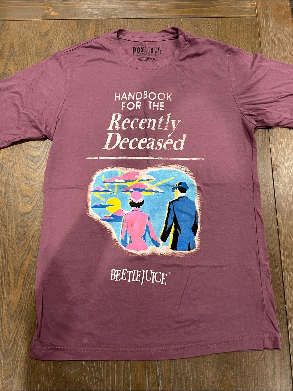 'Handbook for the Recently Deceased' beetle juice T-Shirt